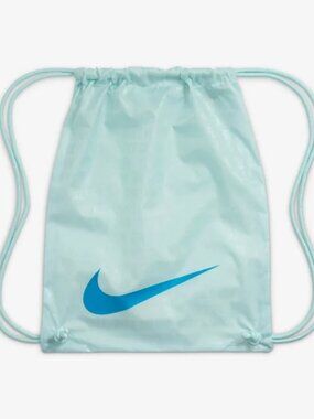 Nike Light Blue Drawstring Bag